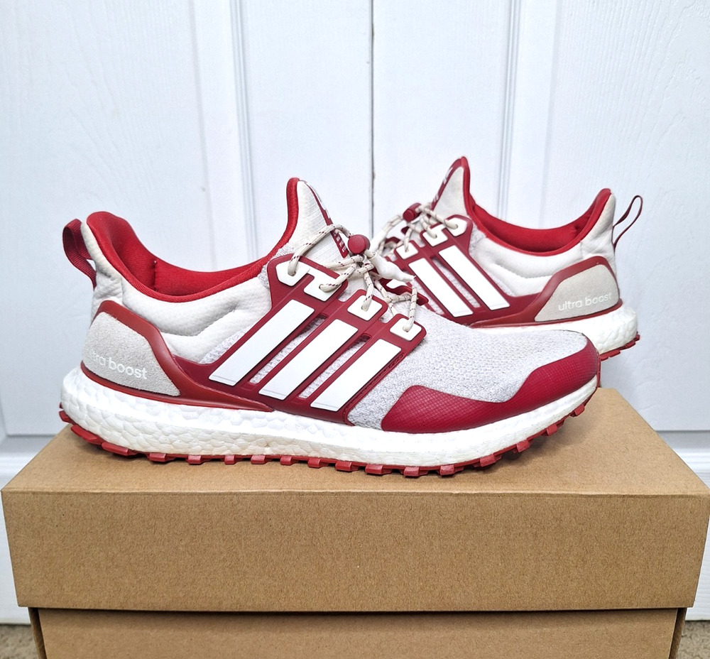 Adidas UltraBoost 1.0 ATR NCAA Pack Indiana Cloud White Team Red IG5880 size 9